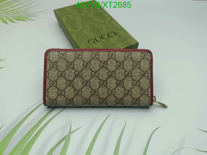 Gucci Bag-(4A)-Wallet-,Code: XT2685,$ 64USD