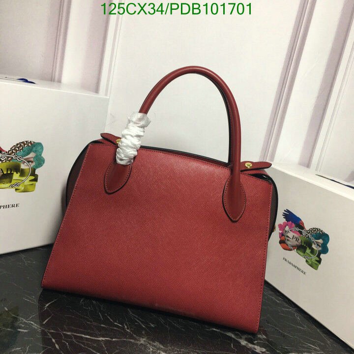 Prada Bag-(4A)-Handbag-,Code: PDB101701,$ 163USD