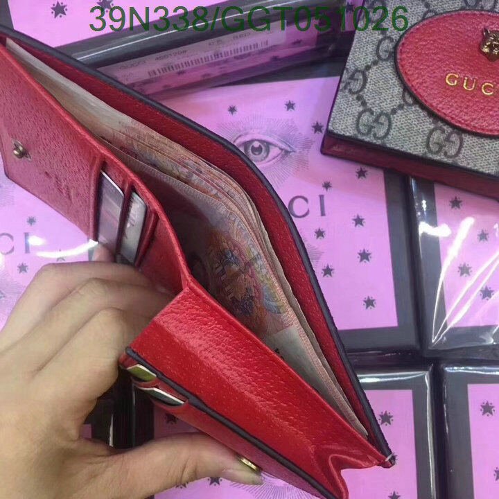 Gucci Bag-(4A)-Wallet-,Code:GGT051026,$ 51USD