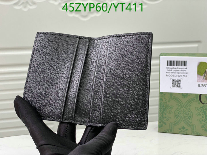 Gucci Bag-(4A)-Wallet-,Code: YT411,$ 59USD