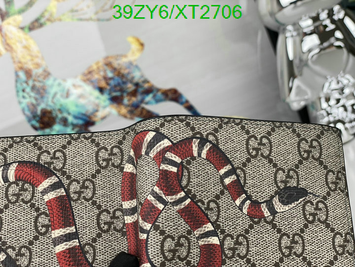Gucci Bag-(4A)-Wallet-,Code: XT2706,$ 51USD