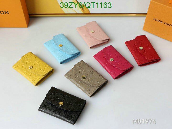 LV Bag-(4A)-Wallet- Code: QT1163 $ 51USD