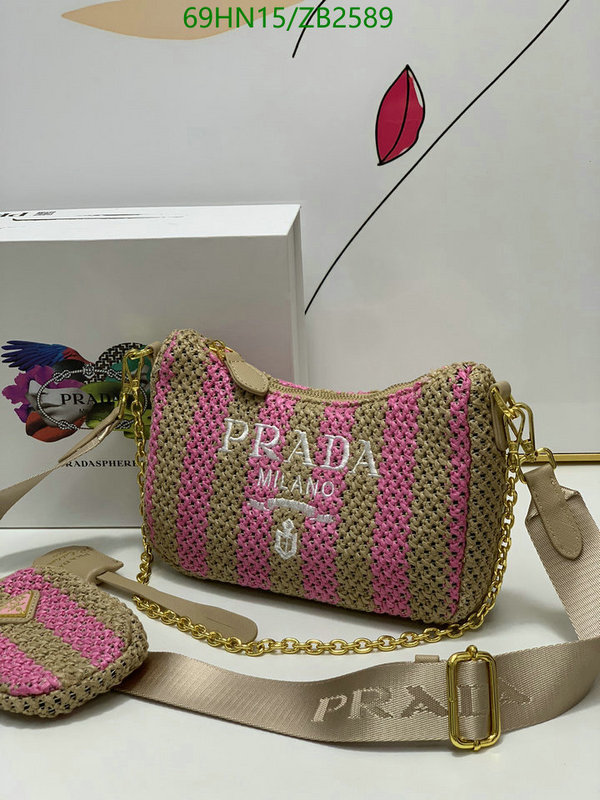 Prada Bag-(4A)-Re-Edition 2005 Code: ZB2589 $ 90USD