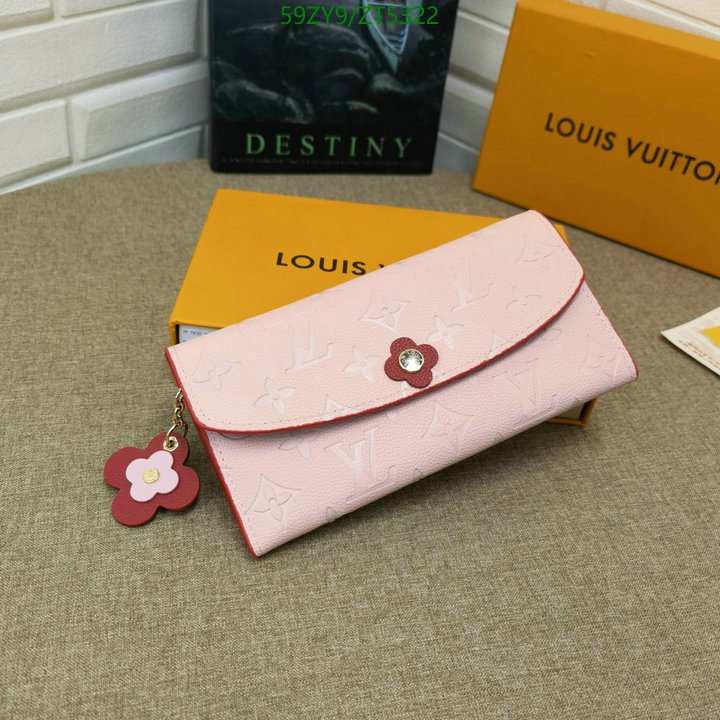 LV Bags-(4A)-Wallet-,Code: ZT5322,$ 77USD