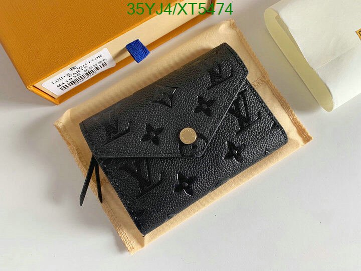 LV Bags-(4A)-Wallet-,Code: XT5474,$ 46USD
