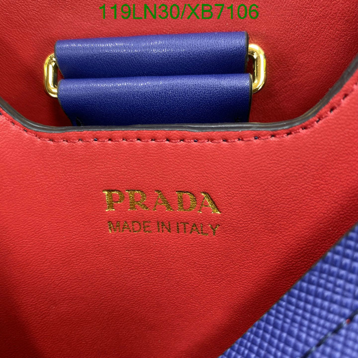 Prada Bag-(4A)-Bucket Bag- Code: XB7106 $ 155USD