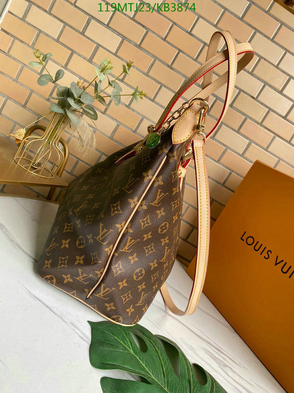 LV Bags-(4A)-Handbag Collection-,Code: KB3874,$ 155USD