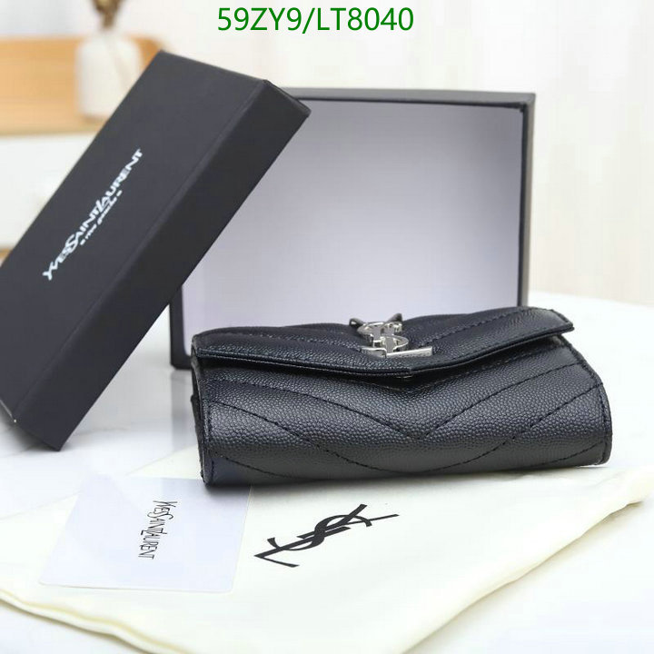 YSL Bag-(4A)-Wallet-,Code: LT8040,$ 77USD