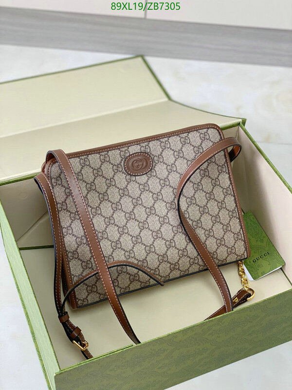 Gucci Bag-(4A)-Diagonal-,Code: ZB7305,$ 116USD