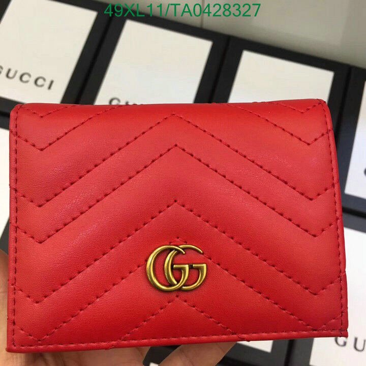 Gucci Bag-(4A)-Wallet-,Code:TA0428325,$ 64USD