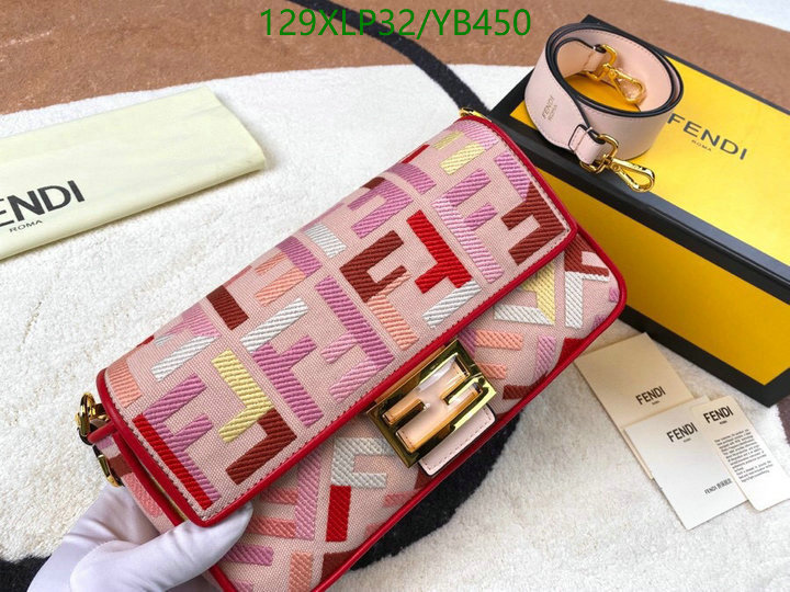 Fendi Bag-(4A)-Baguette-,Code: YB450,$ 168USD