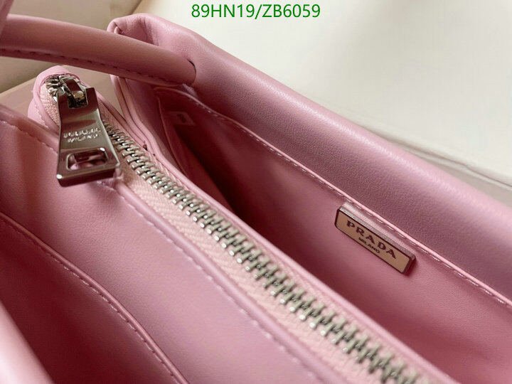 Prada Bag-(4A)-Handbag- Code: ZB6059 $ 116USD