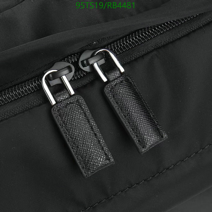 Prada Bag-(4A)-Backpack- Code: RB4481 $ 124USD