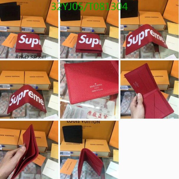 LV Bags-(4A)-Wallet-,Code: T081304,$ 42USD