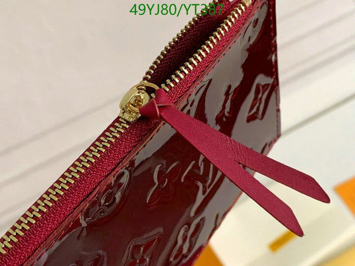 LV Bags-(4A)-Wallet-,Code: YT387,$ 64USD
