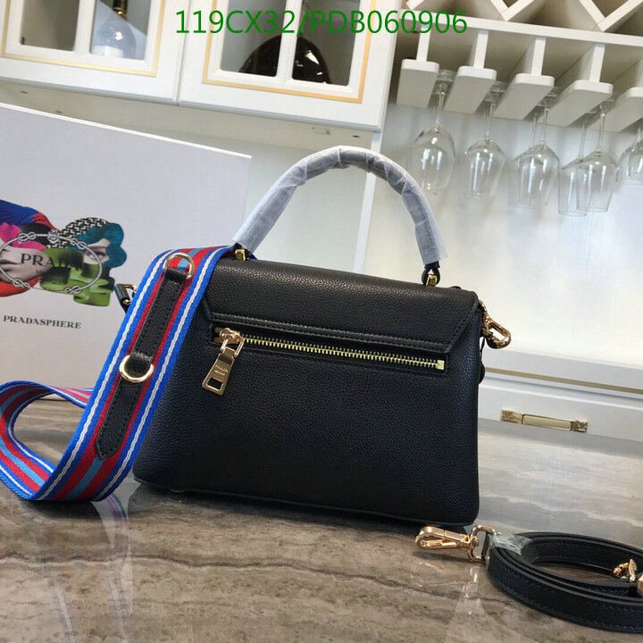 Prada Bag-(4A)-Handbag-,Code: PDB060906,$ 155USD