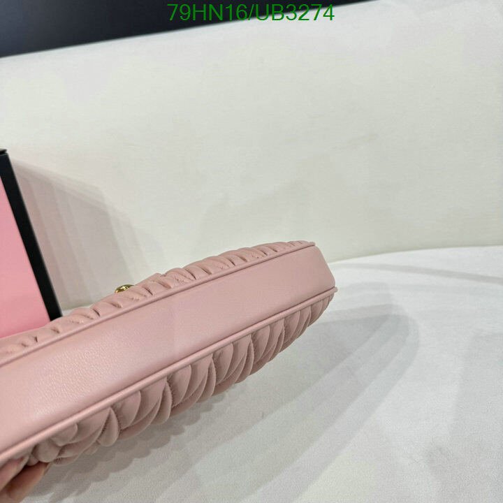 Miu Miu Bag-(4A)-Handbag- Code: UB3274 $ 103USD