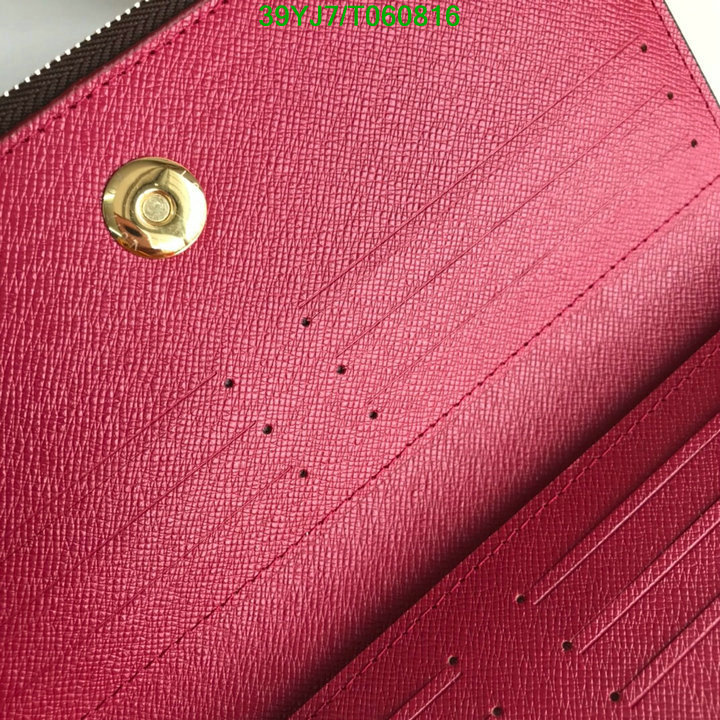 LV Bags-(4A)-Wallet-,Code: T060816,$ 51USD
