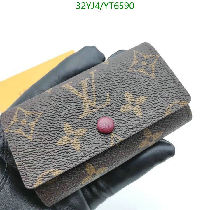 LV Bags-(4A)-Wallet-,Code: YT6590,$ 42USD