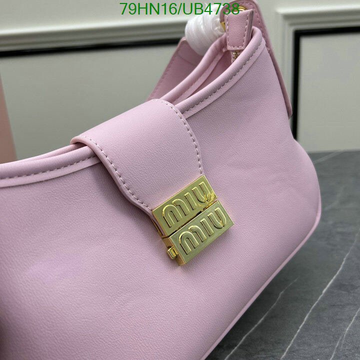 Miu Miu Bag-(4A)-Handbag- Code: UB4738 $ 103USD