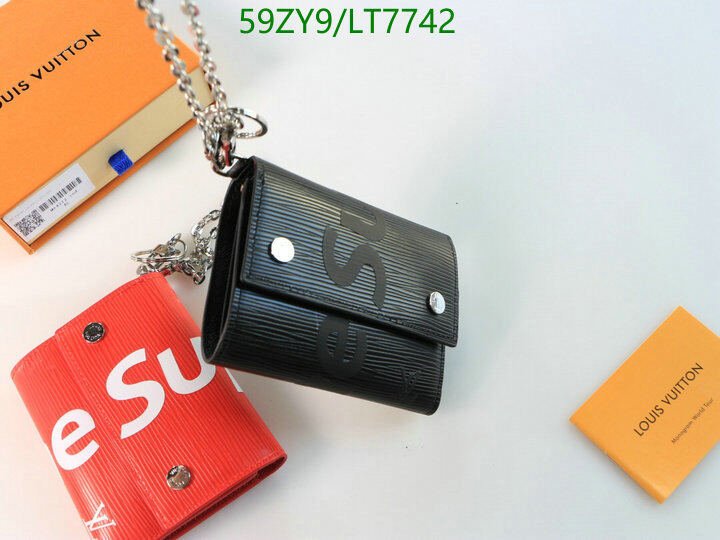 LV Bags-(4A)-Wallet-,Code: LT7742,$ 77USD