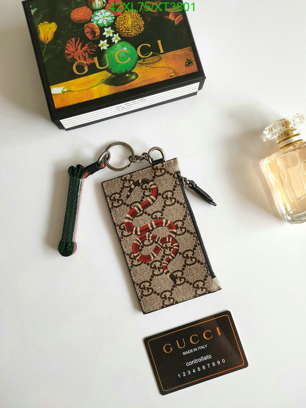 Gucci Bag-(4A)-Wallet-,Code: XT3801,$ 55USD