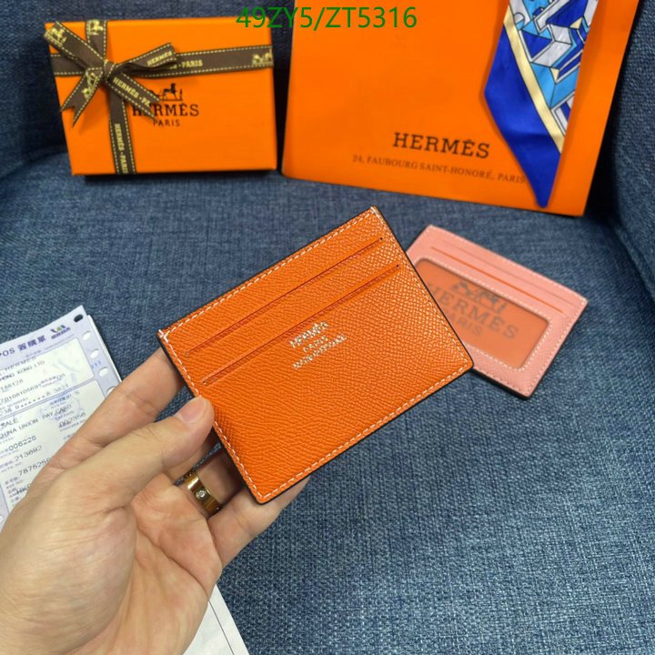 Hermes Bag-(4A)-Wallet-,Code: ZT5316,$ 64USD
