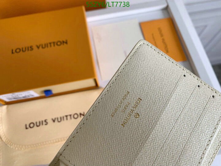 LV Bags-(4A)-Wallet-,Code: LT7738,$ 72USD