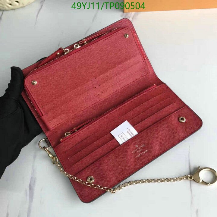 LV Bags-(4A)-Wallet-,Code: TP090504,$ 64USD