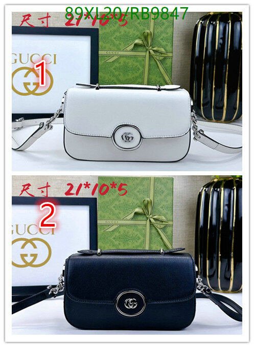 Gucci Bag-(4A)-Diagonal- Code: RB9847 $ 116USD