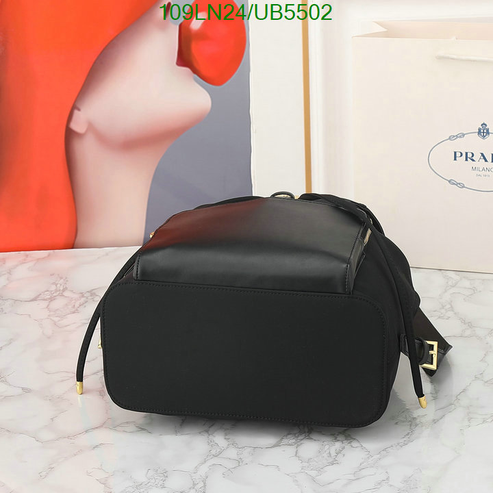 Prada Bag-(4A)-Backpack- Code: UB5502 $ 142USD