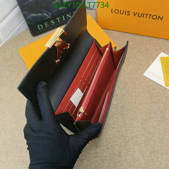 LV Bags-(4A)-Wallet-,Code: LT7734,$ 85USD
