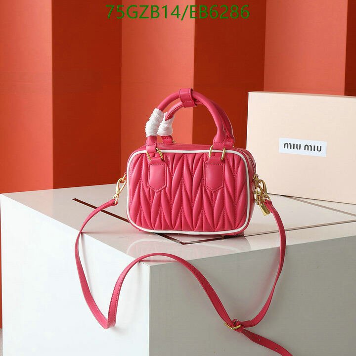 Miu Miu Bag-(4A)-Crossbody- Code: EB6286 $ 98USD