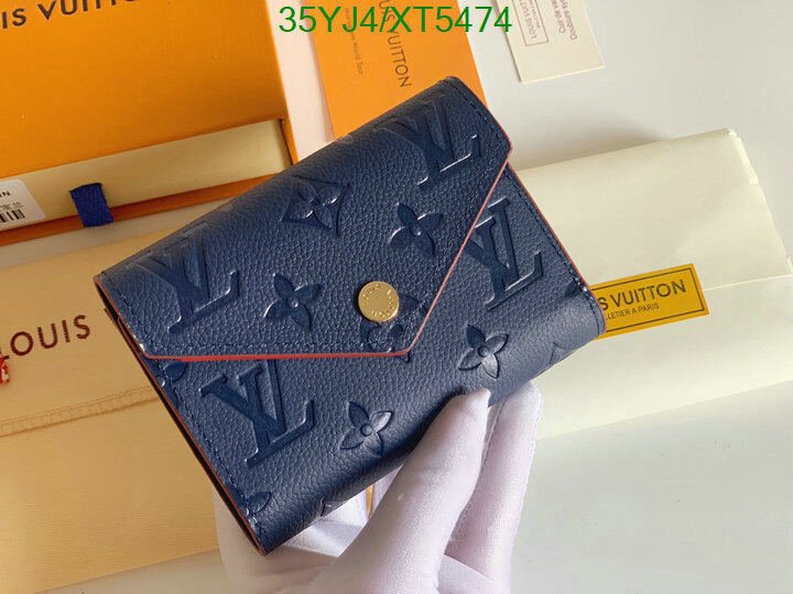 LV Bags-(4A)-Wallet-,Code: XT5474,$ 46USD