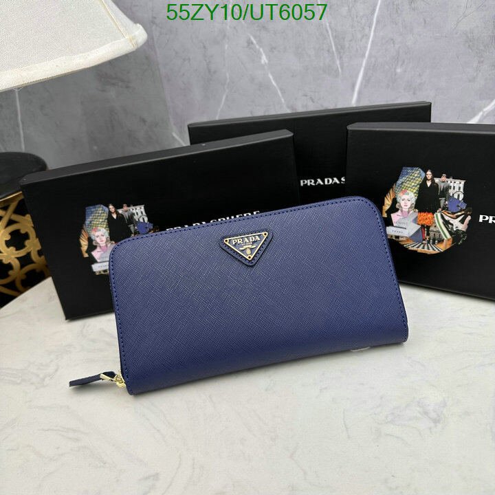Prada Bag-(4A)-Wallet- Code: UT6057 $ 72USD