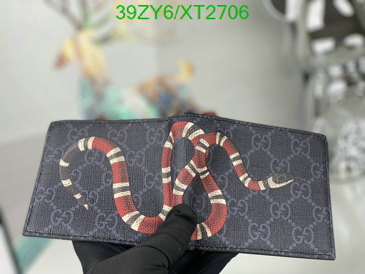 Gucci Bag-(4A)-Wallet-,Code: XT2706,$ 51USD