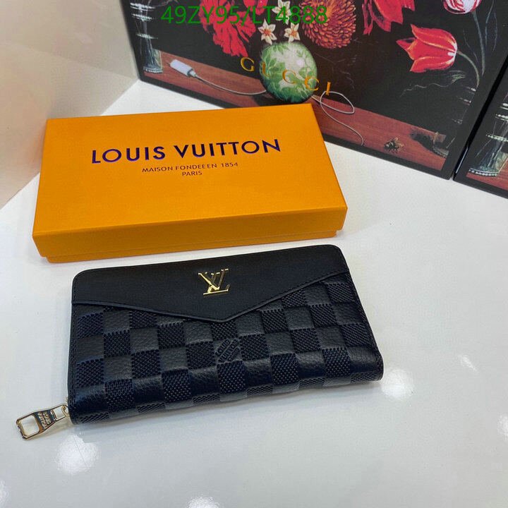LV Bags-(4A)-Wallet-,Code: LT4888,$ 64USD