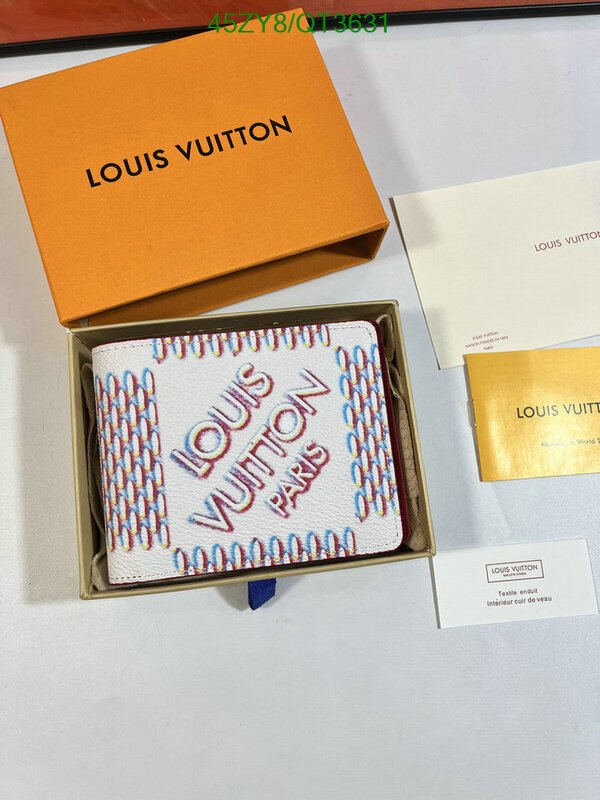 LV Bag-(4A)-Wallet- Code: QT3631 $ 59USD