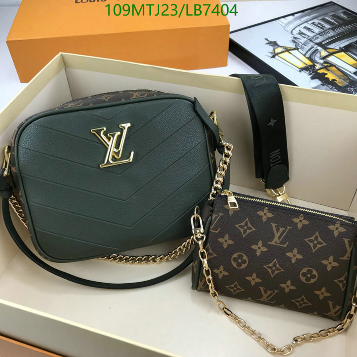 LV Bags-(4A)-New Wave Multi-Pochette-,Code: LB7404,$ 142USD