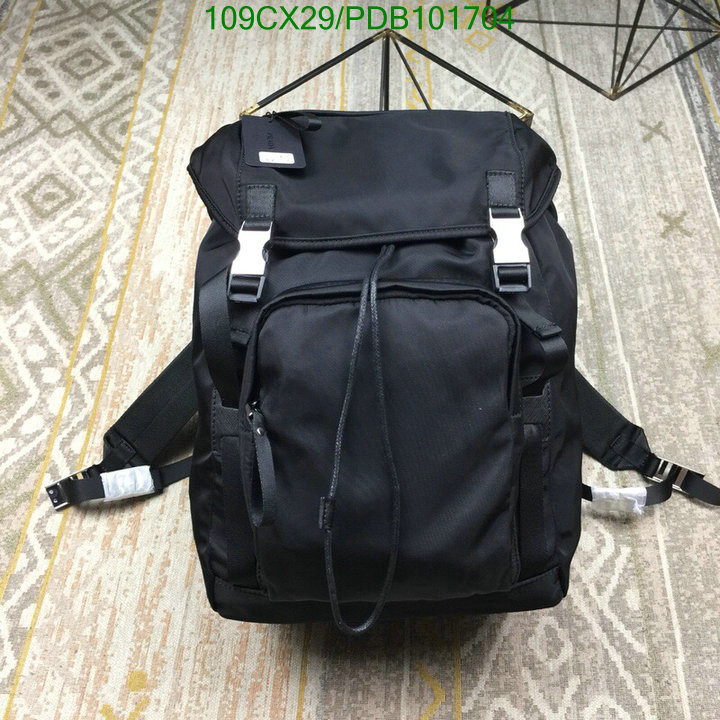 Prada Bag-(4A)-Backpack-,Code: PDB101704,$ 142USD