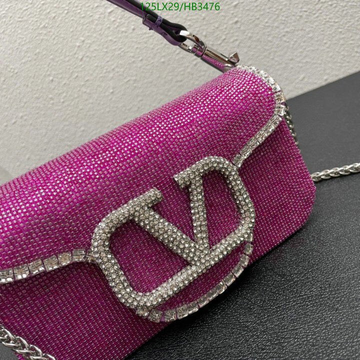 Valentino Bag-(4A)-LOC-V Logo ,Code: HB3476,$ 163USD