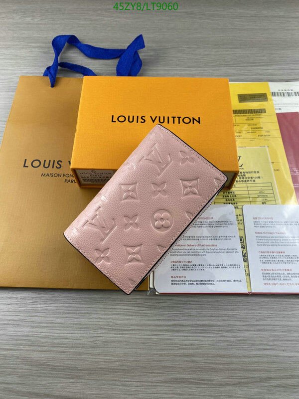 LV Bags-(4A)-Wallet-,Code: LT9060,$ 59USD