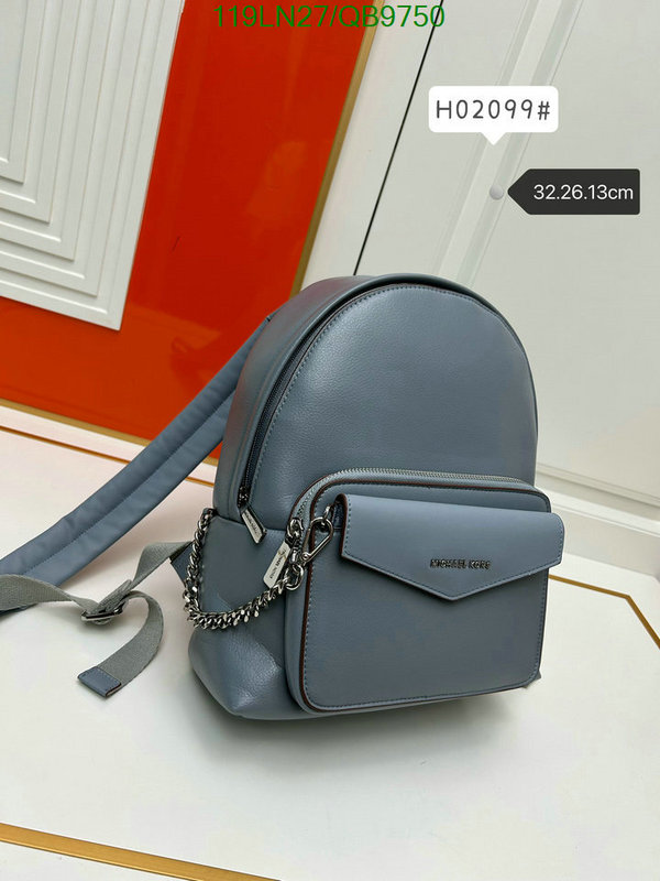 Michael Kors Bag-(4A)-Backpack- Code: QB9750 $ 155USD