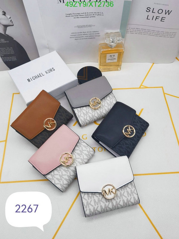 Michael Kors Bag-(4A)-Wallet-,Code: XT2736,$ 64USD
