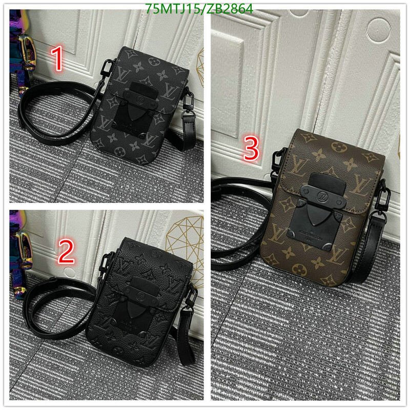LV Bags-(4A)-Pochette MTis Bag-Twist-,Code: ZB2864,$ 98USD