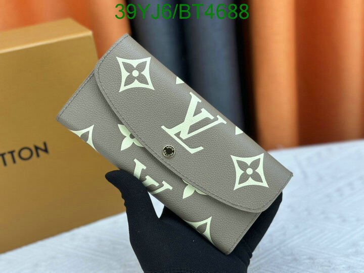 LV Bag-(4A)-Wallet- Code: BT4688 $ 51USD