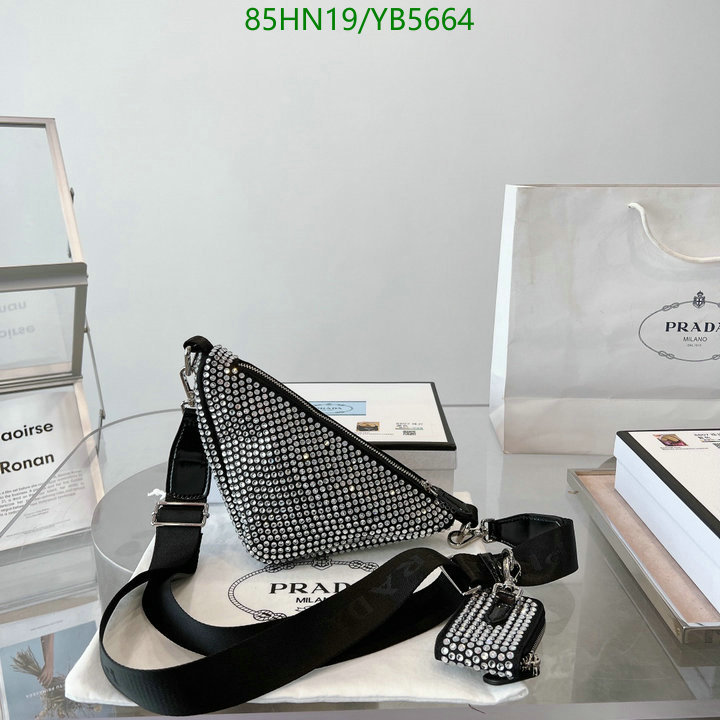Prada Bag-(4A)-Triangle-,Code: YB5664,$ 111USD