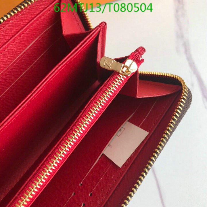 LV Bags-(4A)-Wallet-,Code: T080504,$ 81USD