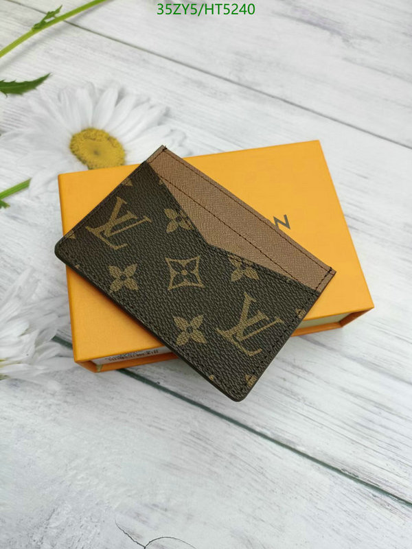 LV Bags-(4A)-Wallet-,Code: HT5240,$ 46USD