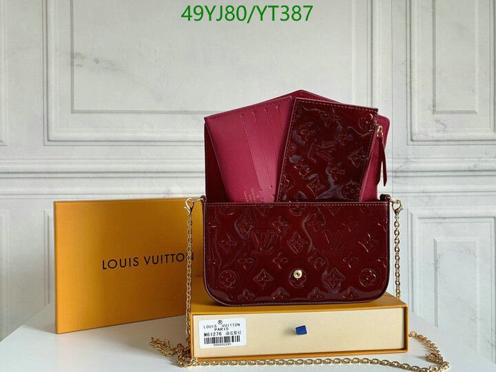 LV Bags-(4A)-Wallet-,Code: YT387,$ 64USD